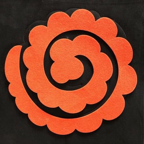 U-FL0033 3D flower 12x12inch in size