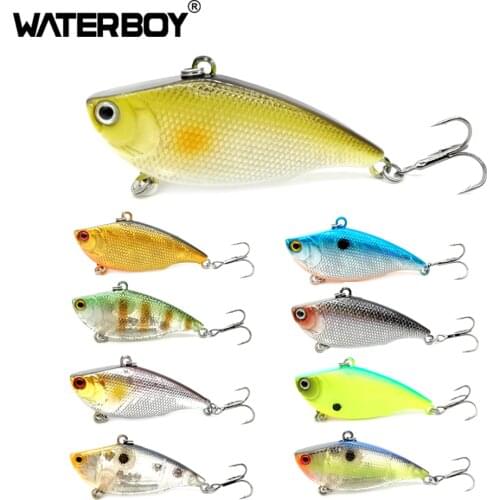 WATERBOY VIB Fishing lures Sinking Vibration Artificial Hard Baits 5.5cm 10g Crankbaits Winter Fishing Tackle Wobblers