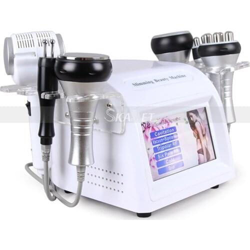 High Effective 40Khz Cavitation Ultrasonic Vacuum Slimming Beauty Machine Radio Frequency RF Wrinkle Removal Device