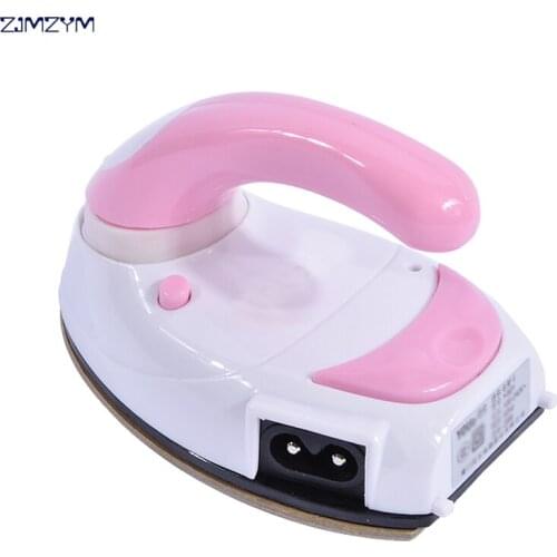 Y-801 Mini manual folding electric iron dry small iron bucket can be hot drilling dormitory bedroom 25W low power uninterrupted