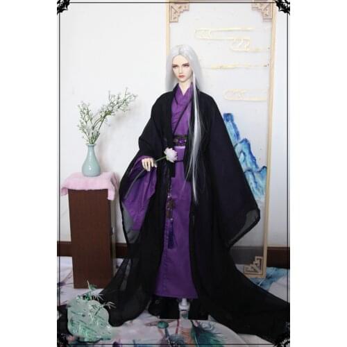 1/4 1/3 BJD Clothes Accessories Chinese Ancient Costume Hanfu Dress Warrior Outfit For BJD/SD EID ID72 Strong Uncle Doll A0695