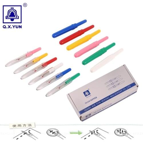 100 PCS Patchwork stitch seam ripper tool is small stitches seam ripper buttonhole cut small ones random colors