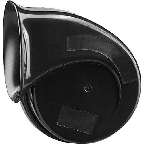 2 Pcs Car Horn Black Universal 12v Loud Dual-tone Snail Electric Horn 140db for Car Truck Motorcycle