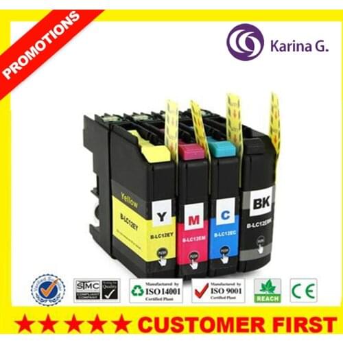 4X for LC-12E Ink Cartridges For Brother Inkjet PrinterMFC-J6925DW for LC-12E Cartridges