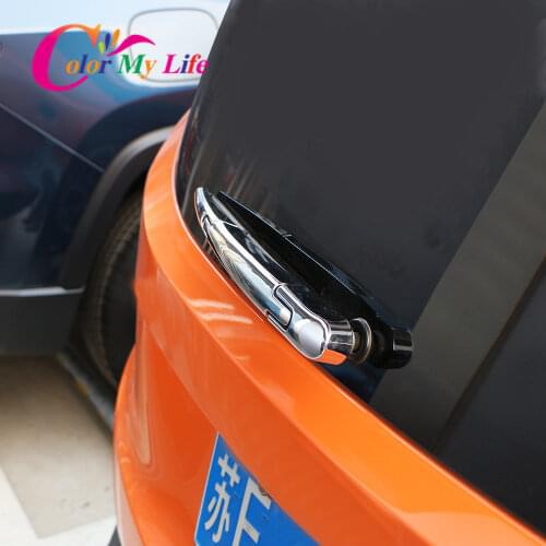 Car Chrome Rear Water Wiper Cover for Jeep Renegade 2015 2016 2017 2018 2019 Back Window Water Wipers Trim Sticker Accessories