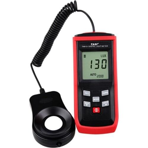 TA8131 Digital Light Meter 100000Lux Lux/FC LCD Luxmeter Luminometer Photometer