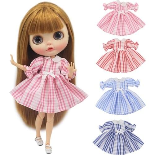 DBS Blyth icy doll pink dress with leggings new outfits 1/6 joint body girl gift