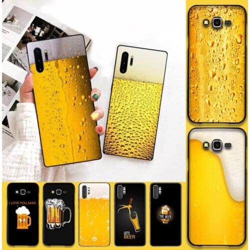 Beers Alcohol Summer Bubble Phone Case For Samsung Galaxy Note20 ultra 7 8 9 10 Plus lite J7 J8 Plus 2018 Prime