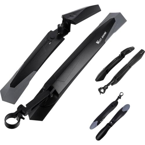 1Pair Mountain Bike Parts Front and Rear Mudguard Quick Release Bycicle Accessories Bikes Cycling