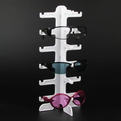 3/4/5/6 Layers SunGlasses Eyeglasses Display Stands Glasses Shelf Holder Frame Jewelry Sunglasses Shelf Organizer Storage Rack