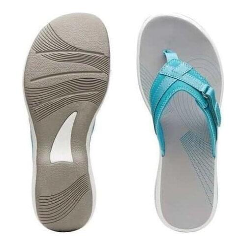 Womens Slippers Summer 2021 Casual Flat Flip Flops Women Comfort Light Beach Slippers Ladies Closed Toe Slippers Size 43