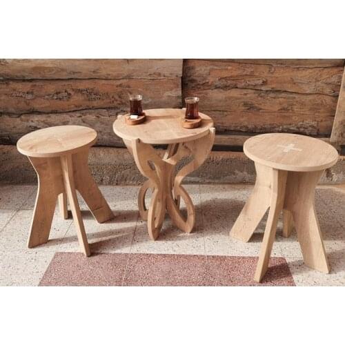 1 Wooden Easy-To-Install Chair Kitchen Childrens Room Living Room 2021 Model Turkish-made Handmade