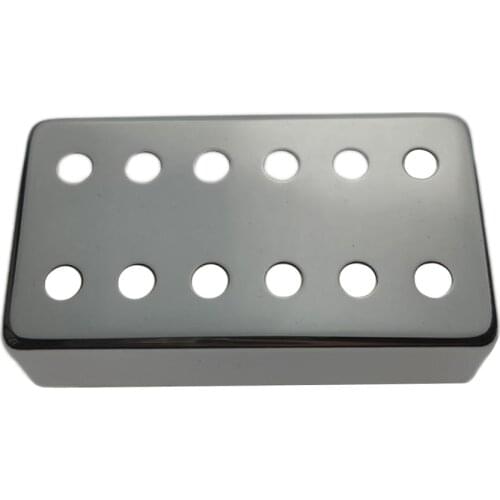 1x Mini Brass Humbucker Pickup Cover 50mm for Electric Guitar Durable