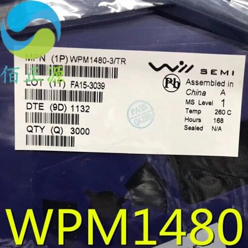 100% Original In Stock New WPM1480-3/TR WPM1480 SOT-323 P MOS (10pcs/lot)