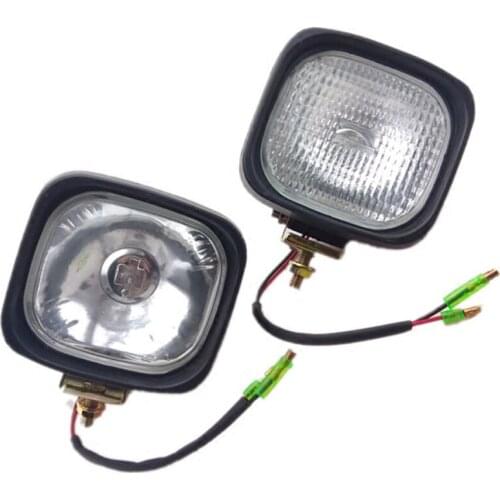 12V-24V Halogen Car driving light 4x4 Spotlight Offroad 4WD Truck Aux fog light lamp RV Trailer ATV Forklift headlight Accessory