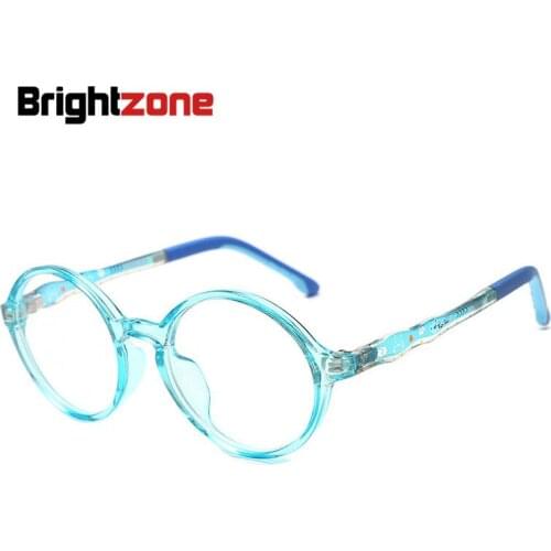 Brightzone Frame Round Box Children Eyeglasses Rims Anti Blue Light Computer Clear Optical Glasses Boys Girls Spectacles Tmall