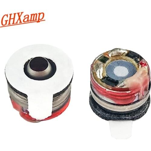 GHXAMP 6.8mm Earhpone Speaker Unit 16 ohm Subwoofer In-ear Bass Headpone Spekaer For IE800 Unit Audio Headpone Parts Diy 2pcs