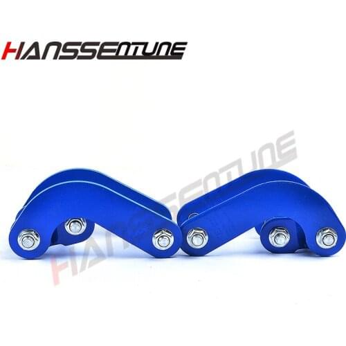 HANSSENTUNE Pickup Car Modified Suspension Rear Leaf Spring Comfort Double G Shackles for Toyota Hilux Vigo 2005-2014