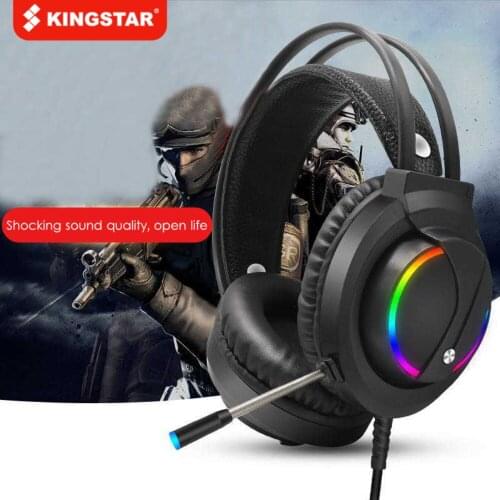 Gaming Headphones 7.1 Virtual Wired Headset 4D Stereo RGB Light Wrap Ears Earphones With Mic For Xbox One Computer PS4 Gamer