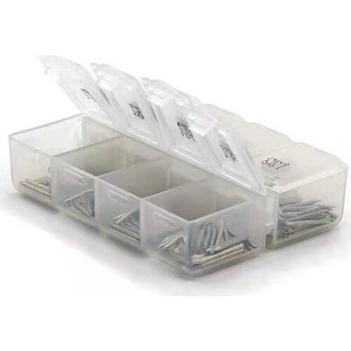 Shenda needle set, 8 kinds, 30 each, easy to carry when going out. The box is 80mm long, 60mm wide and 20mm high