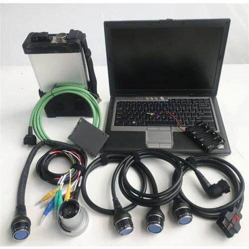 New MB Star C5 Diagnosis tool with Dell D630 Laptop for SD Connect C4 C5 software 360G SSD DAS/ DTS/HHT for Mb Star C5 car truck