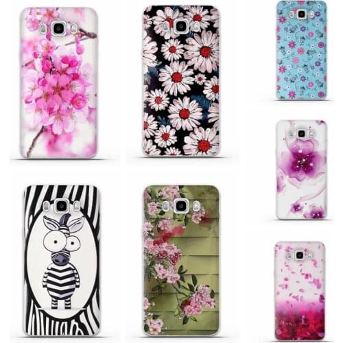 New Cute Cartoon Silicon Case sFor Samsung Galaxy J7 2016 J710 j710f TPU Soft Back Cover for funda Galaxy J7 2016 j710 Hoesjes