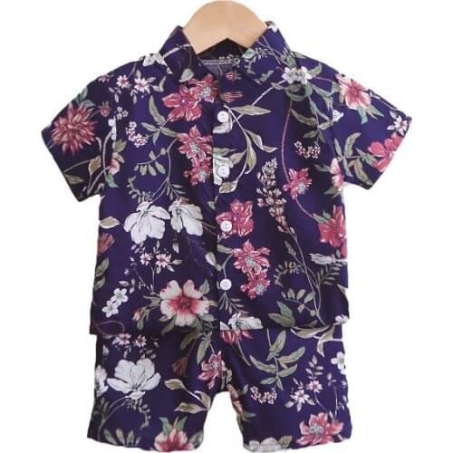 Toddler Boys Baby Kids Girl Cartoon clothes Print Tops+Shorts Outfit Set Clothes newborn kids tie casual summer clothes suits