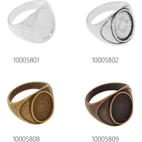 10x14mm Oval Antique Bronze plated Ring Base Setting,bezel ring blank,ring setting,Sold 20pcs/lot-100058