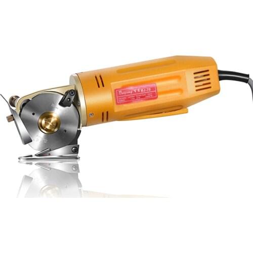 DC220V 170W Handheld Round Blade Electric Scissors Fabric Cloth Textile Cotton Cutter Cloth Cutting Machine Tailor Tool