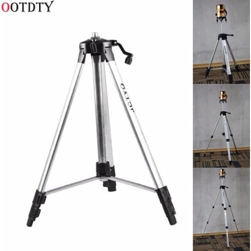 OOTDTY 2020 Fashion 150cm Tripod Carbon Aluminum With 5/8 Adapter For Laser Level Adjustable