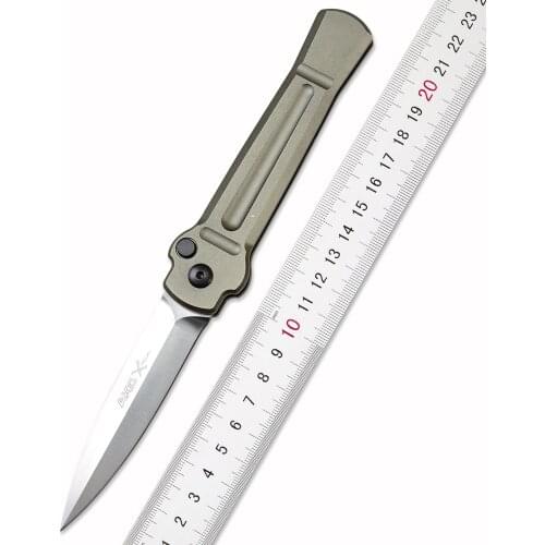 AKC X-treme folding knife AUS-8 blade aluminum handle outdoor camping multi-purpose portable hunting fruit knife EDC tool