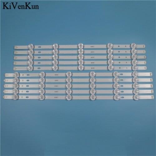 TV Lamp LED Backlight Strip For LG 55LB6200 55LB620V 55LB626V 55LB628V Bar Kit LEDS Bands DIRECT 3.0 55INCH REV0.1 180409 Rulers