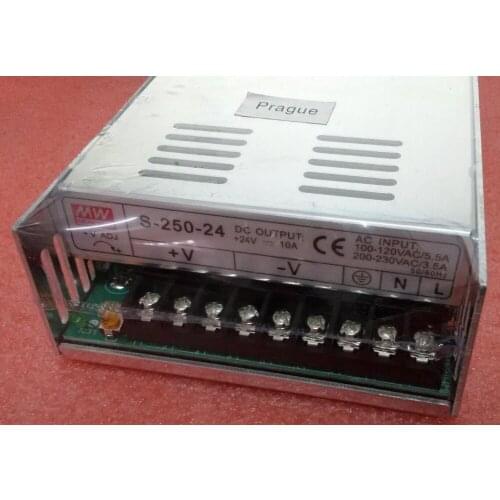 China Dahao embroidery machine spare parts - Genuine Switch Power Supply S-250-24, 24V-10A