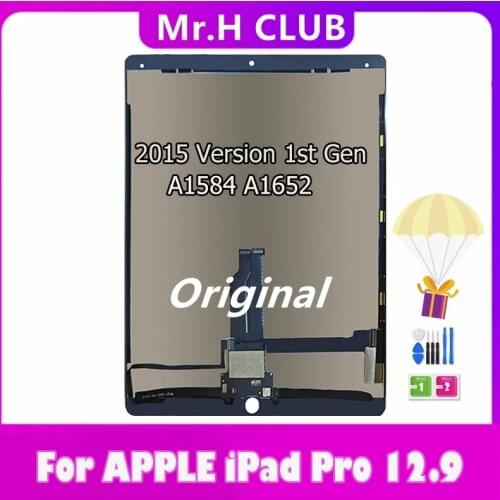 12.9" LCD Display For Apple iPad Pro 12.9 2015 Version 1st Gen A1584 A1652 Touch Screen Digitizer With Board Assembly Replace
