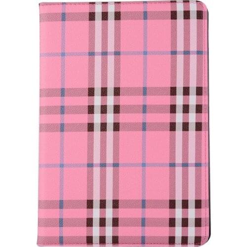 100pcs/lot Scottish grid Support TPU+PU luxury leather cover case for ipad 2 3 4 5/air 6/air 2 9.7 2017 2018 Pro 9.7" 10.5" case