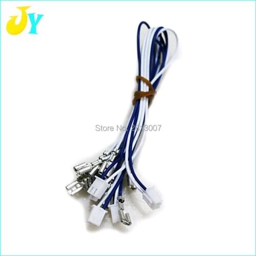 20pcs 20cm 2pin cable 4.8 size Crimp Terminal Connect to HAPP style button joystick