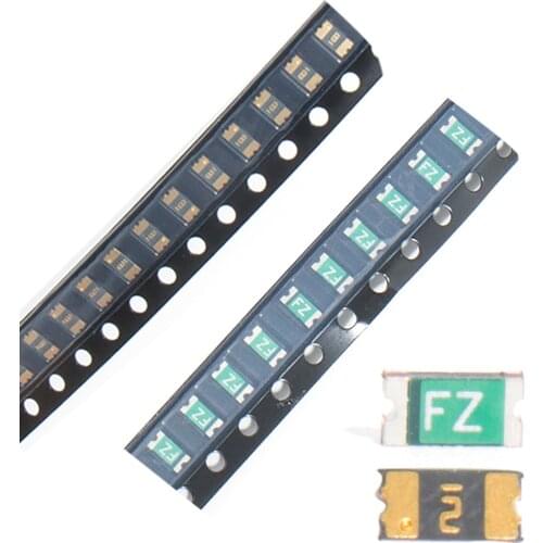 50/100pcs patch recovery fuse packaging Electrical SMD 1206 6V 24v 30v 48v 60v Chip Self Healing Polyfuse