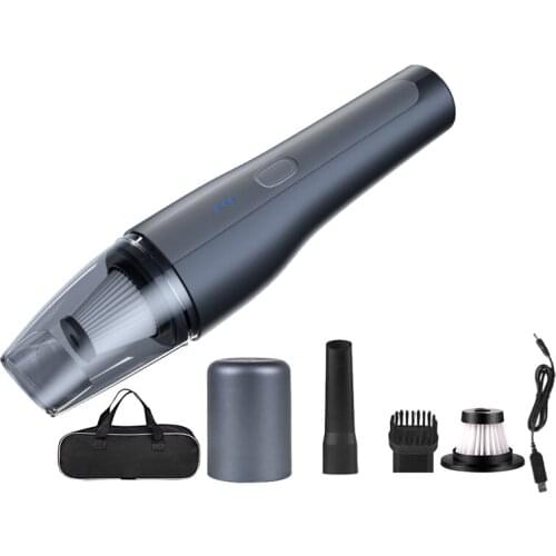 Car Vacuum Cleaner 5000PA Cordless Handheld Vacuum Cleaner for Home Interior Cleaning with Storage Bag Replace Filter