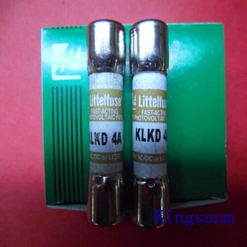 Free shipping 10pcs KLKD 4 new genuine American Littelfuse fuse / fuse 10*38 4A