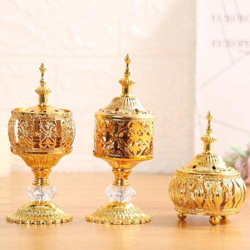 Incense Burners Holder Censer Aromatherapy Furnace Yoga Studio Decor Middle Eastern Decoration