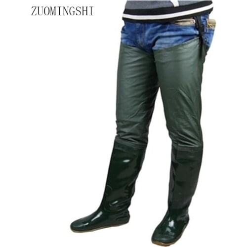 Sale Wellies Men Rubber Rain Boots Winter Soft Sole Fishing Boots for Men Light Weight Antiskid Rubber Boots Galoshes Rainboots