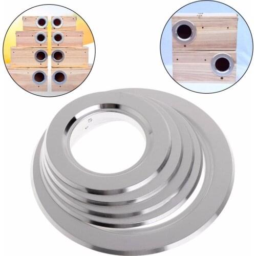 Pet Case Nest Ring Prevent Bite Chew Parrot Squirrel Hamster Chinchilla Cage Box Protection Entrance Loop Metal Supplies