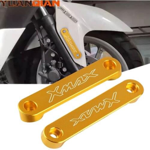 For Yamaha TMAX 530 2015-2016 T MAX 530 SX/DX 2017 2018 2019 Motorcycle Accessories CNC Front Axle Coper Plate Decorative Cover