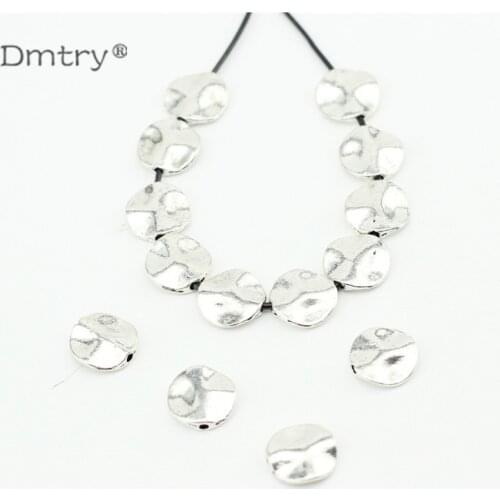 Dmtry 10pcs/lot Wholesale Vintage Retro Silver Color Findings Charms For Making DIY Jewelry Bracelets Necklace Accessory LC0211