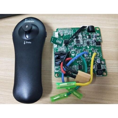 24V Remote Control Electric Scooter Brushless Controller Electric Four-wheel Hub Motor Brushless Drive Board Kit
