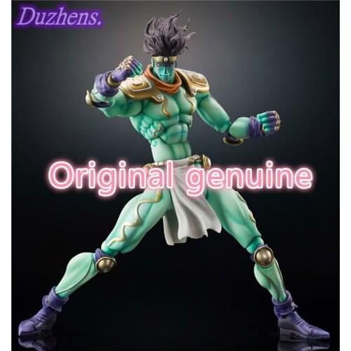 JoJos Bizarre Adventuree Original genuine Star Platinum PVC Action Figure Anime Figure Model Toys Figure Collection Doll Gift