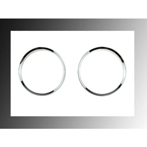 Chrome Speedometer Gauge Dial Rings Bezel/Trim for BMW E60 E61 Pre-LCI M5
