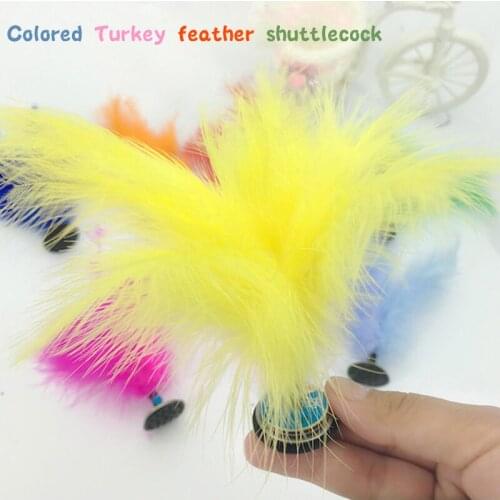 Fitness Toys Colored Turkey Hair Braids Children Outdoor Croquet Primary School Sports Competition Toys