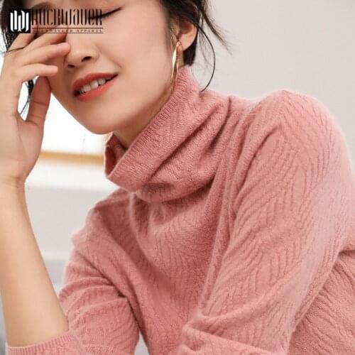 Duckwaver 2020 Cashmere Turtleneck Ladys Sweater Plus Size Women Pullovers Female Sweater Casual Women Jumper Winter Pull Femme