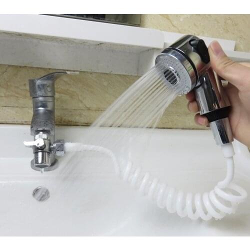 Faucet Shower Head Bathroom Spray Drains Strainer Hose Sink Washing Hair Wash Shower